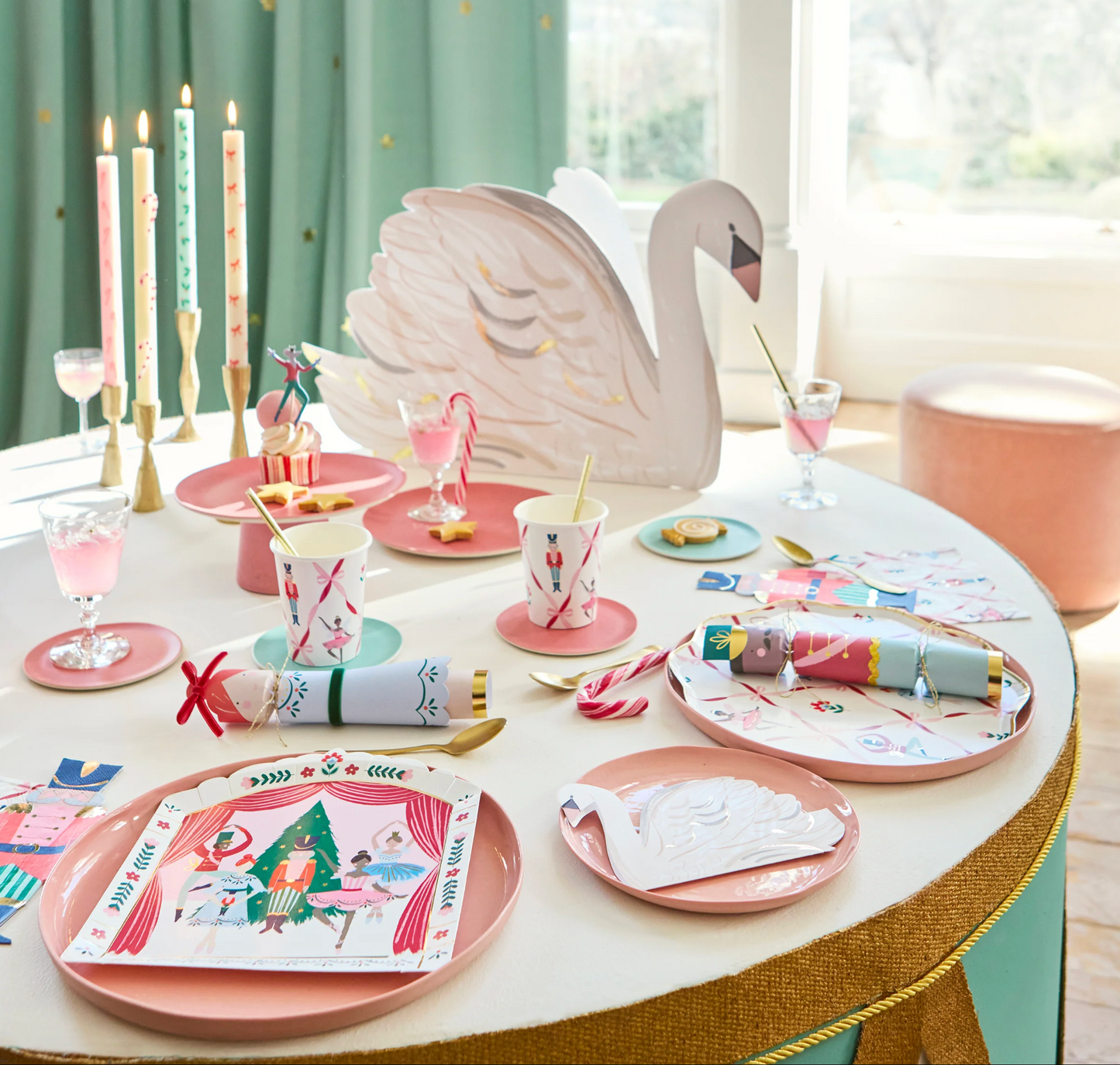 Nutcracker Ballet Stage Plates