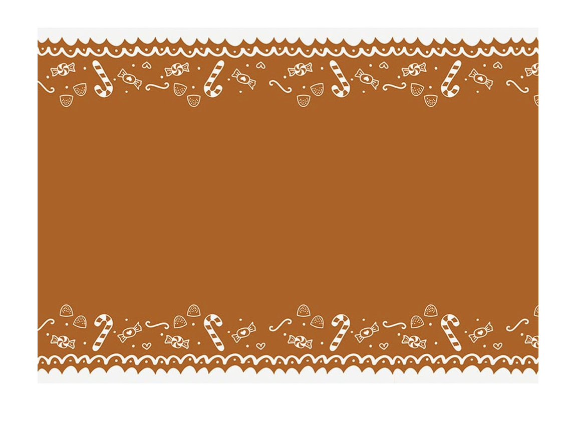 Gingerbread Table Runner