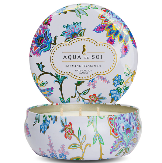 Aqua de SOI Jasmine Hyacinth 9oz Tin