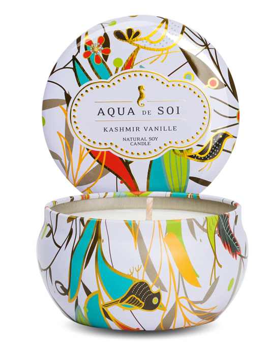 Aqua de SOI Kashmir Vanille 9ox Tin