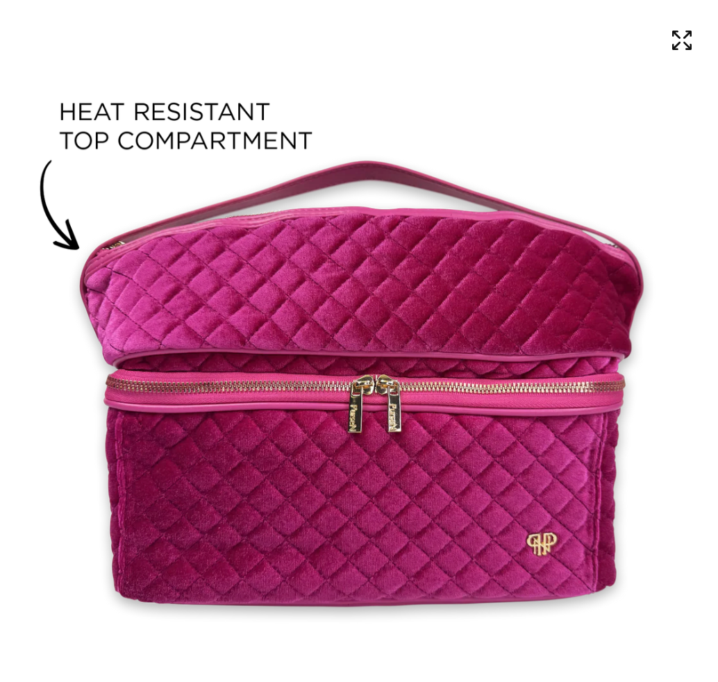 Stylist Travel Bag - Fuchsia Velvet