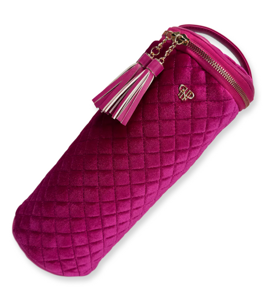 Hot Tools Holder - Fuchsia Velvet