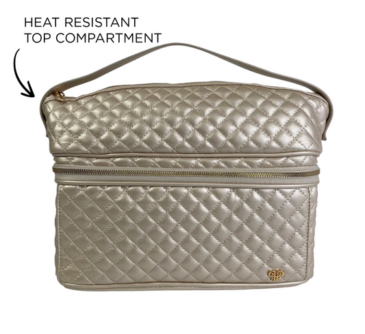 Stylist Travel Bag - Pearl Quilted