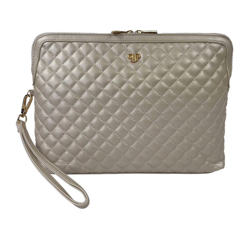 Litt Makeup Case - Pearl Quilted