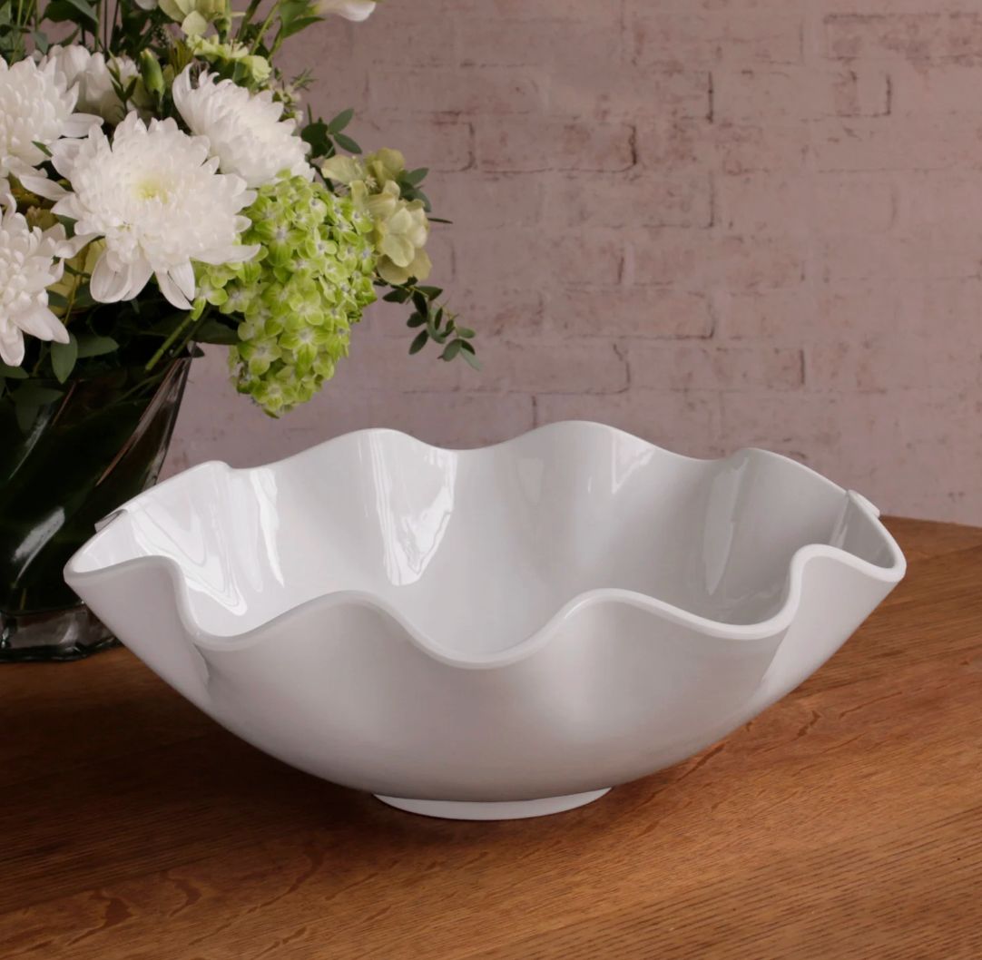 VIDA Havana Carola Extra Large Bowl White