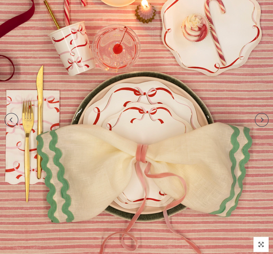 Ribbon Bow Guest Towels