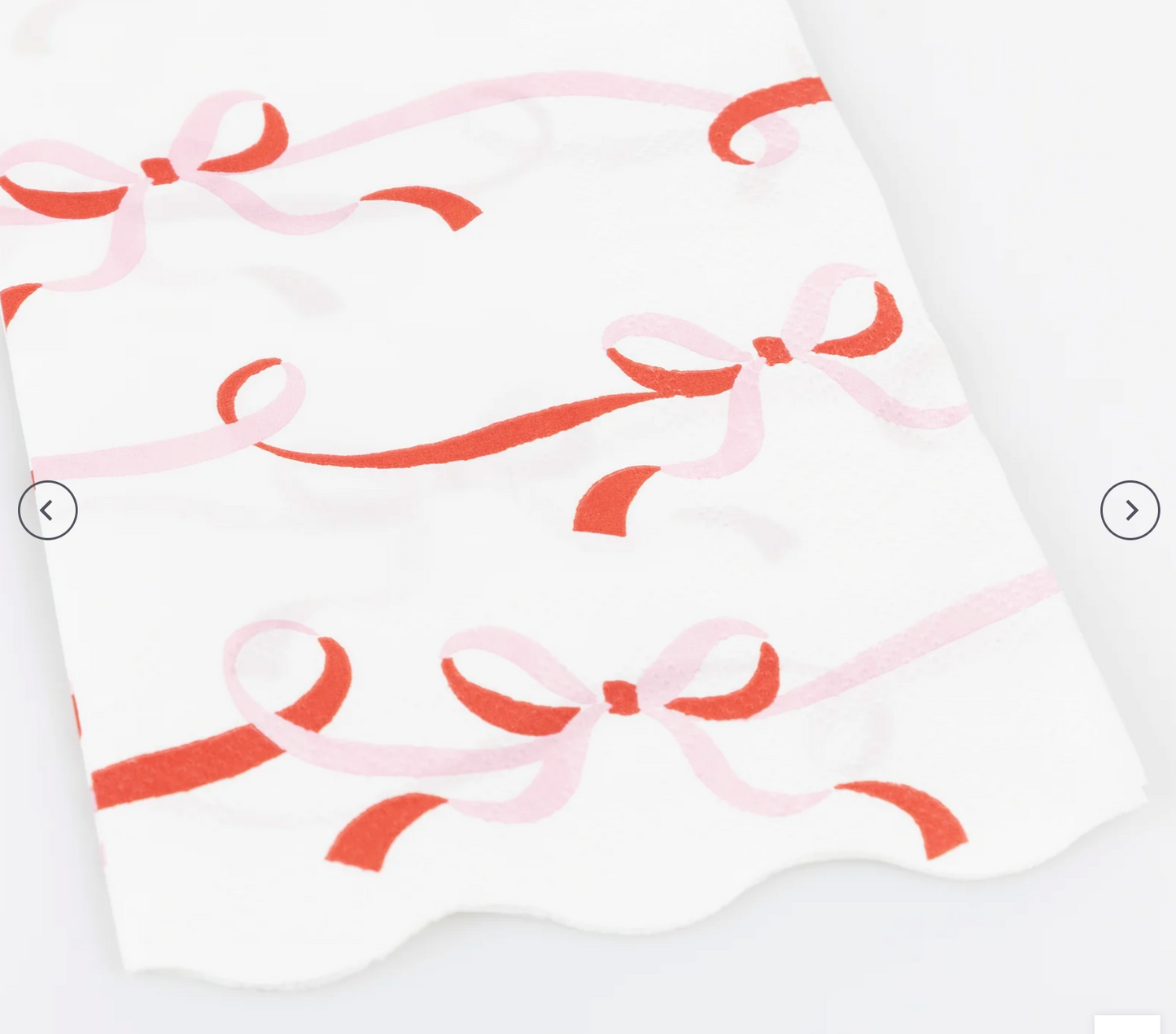 Ribbon Bow Guest Towels