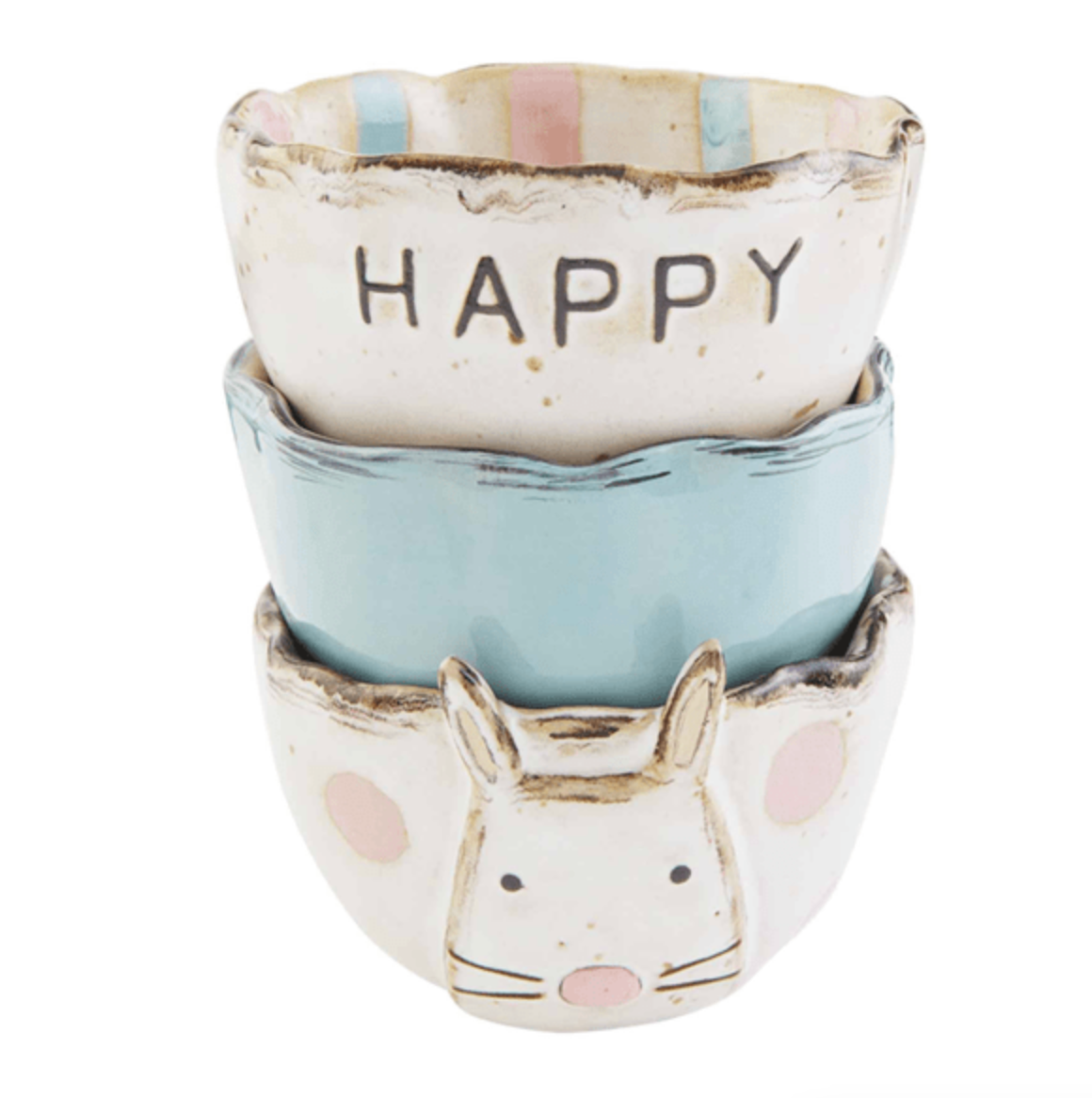 Happy Bunny Ramekin Set