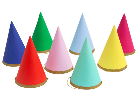 Multicolor Party Hats