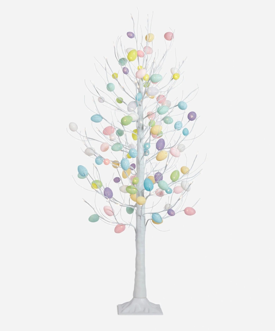 Large Egg LED Tree