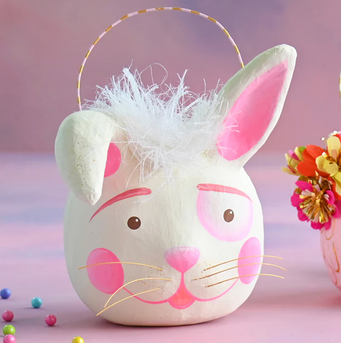 Pinky Cotton Tail Bunny & Princess Peep Chick Bucket