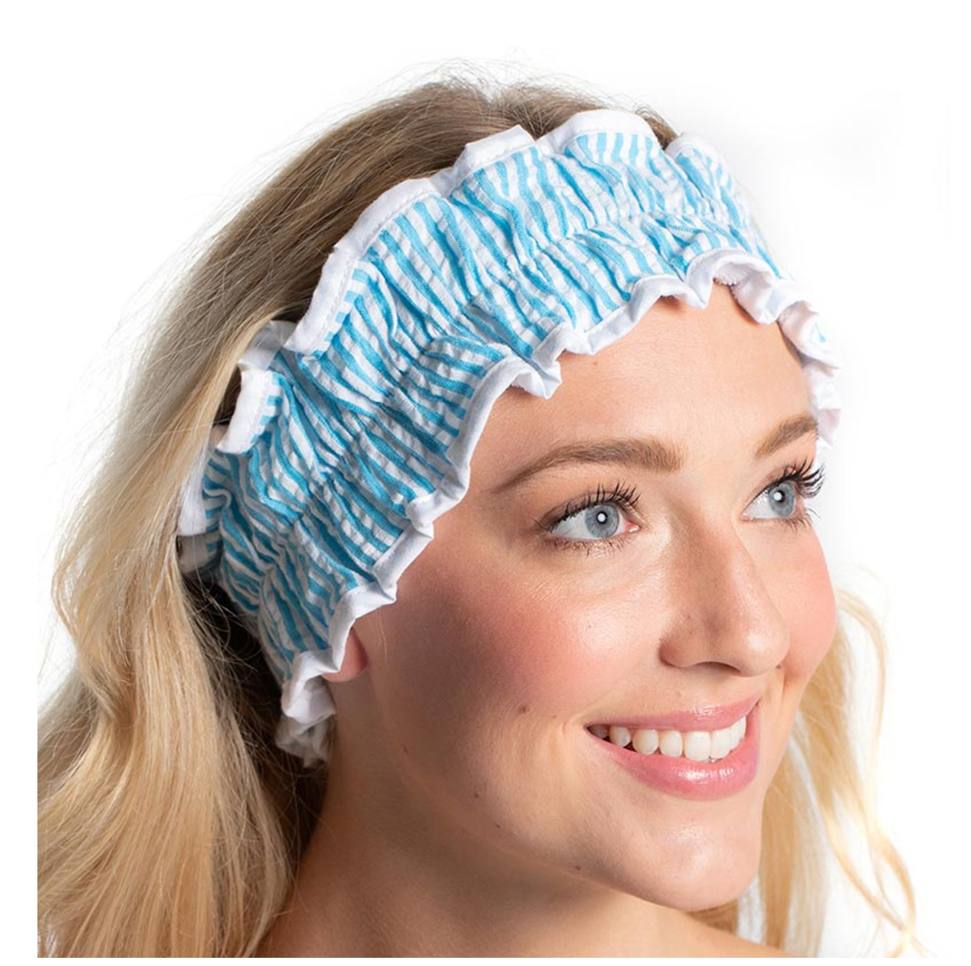 Seersucker Spa Headband