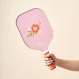 Beyond Blooms Pink/Orange Pickleball Paddle