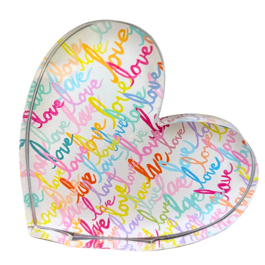Sideways Love Heart Acrylic Shelfie - Small