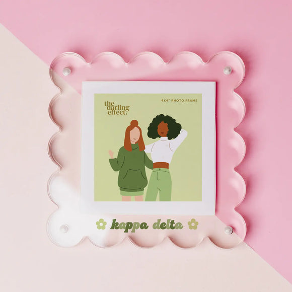 Sorority Acrylic Picture Frame - Kappa Delta