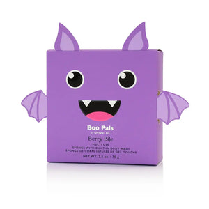 Boo Pals Body Wash Infused Buffer - Bat