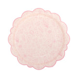 Pembroke Pink Floral Plates