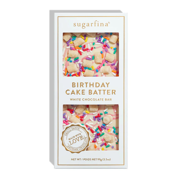 Birthday Cake Batter White Chocolate Bar