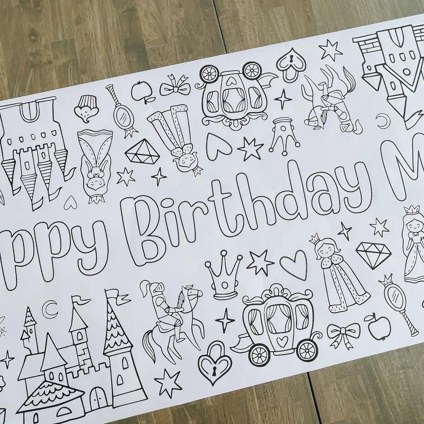 Coloring Table Runner