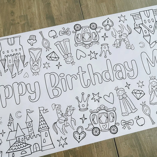 Coloring Table Runner