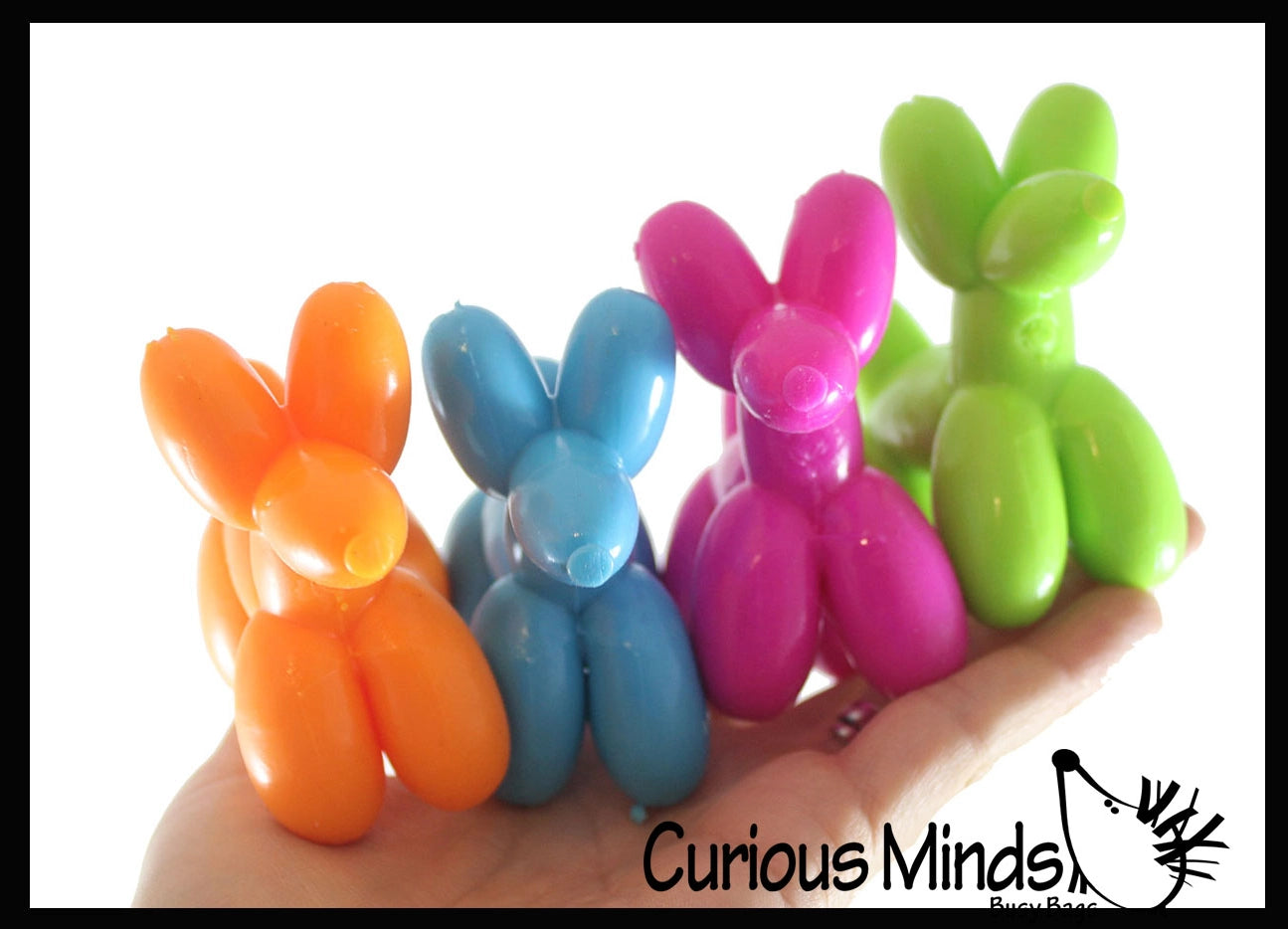 Mini Balloon Dog Doh Filled Stress Ball