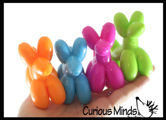 Mini Balloon Dog Doh Filled Stress Ball
