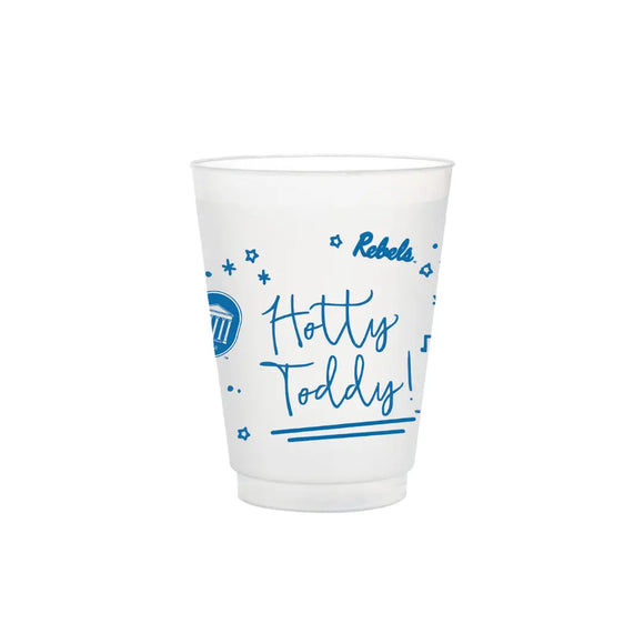 Ole Miss Confetti Shatterproof Cups