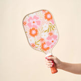 Beyond Blooms Pink/Orange Pickleball Paddle