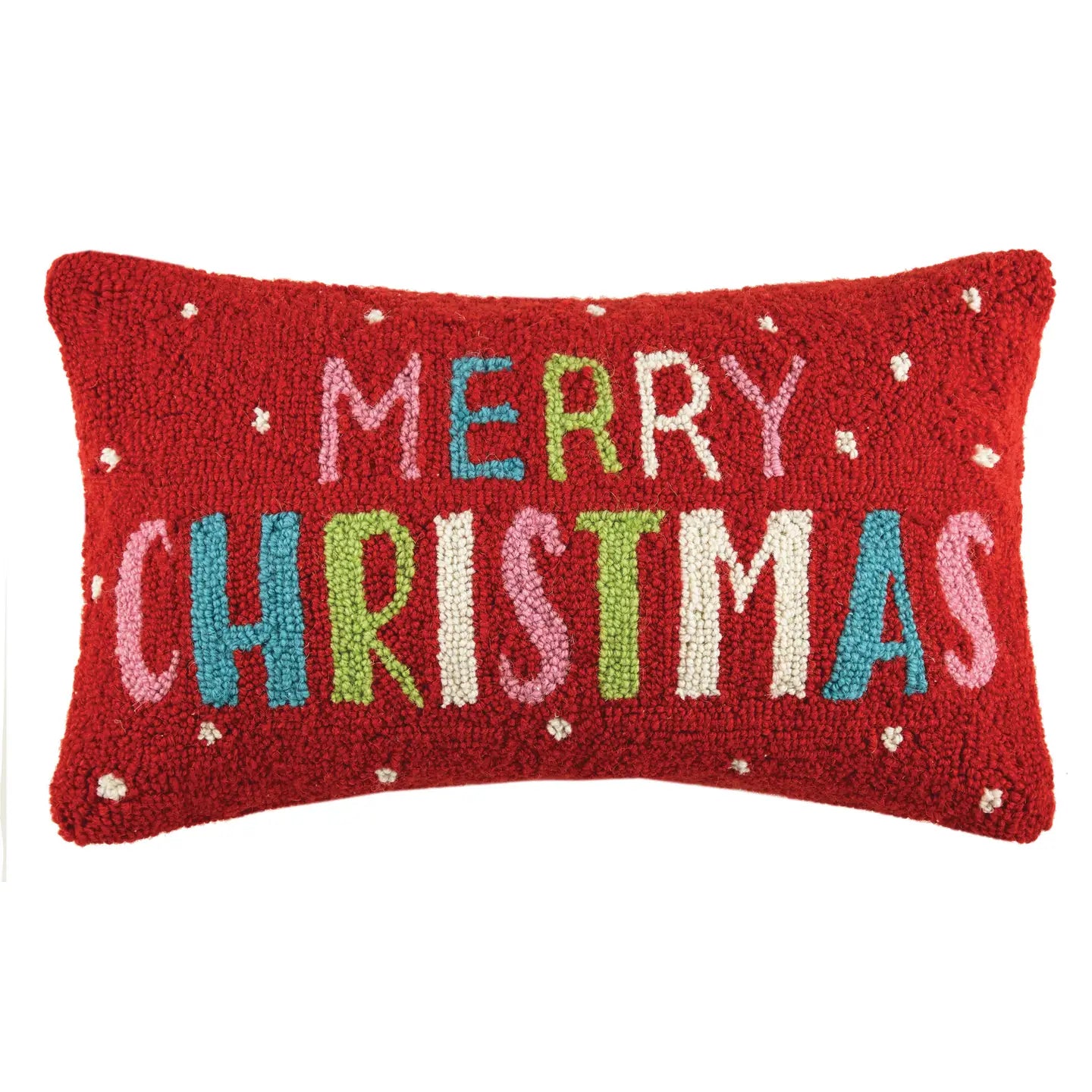 Multi Merry Christmas Pillow