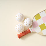 White Pickleball Ball Set