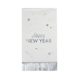 Happy New Year Fringed Guest Towels