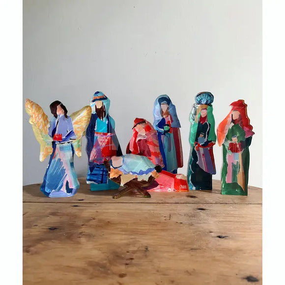 Acrylic Nativity Set - Small