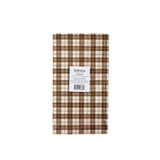 Harvest Brown Plaid Guest Towels