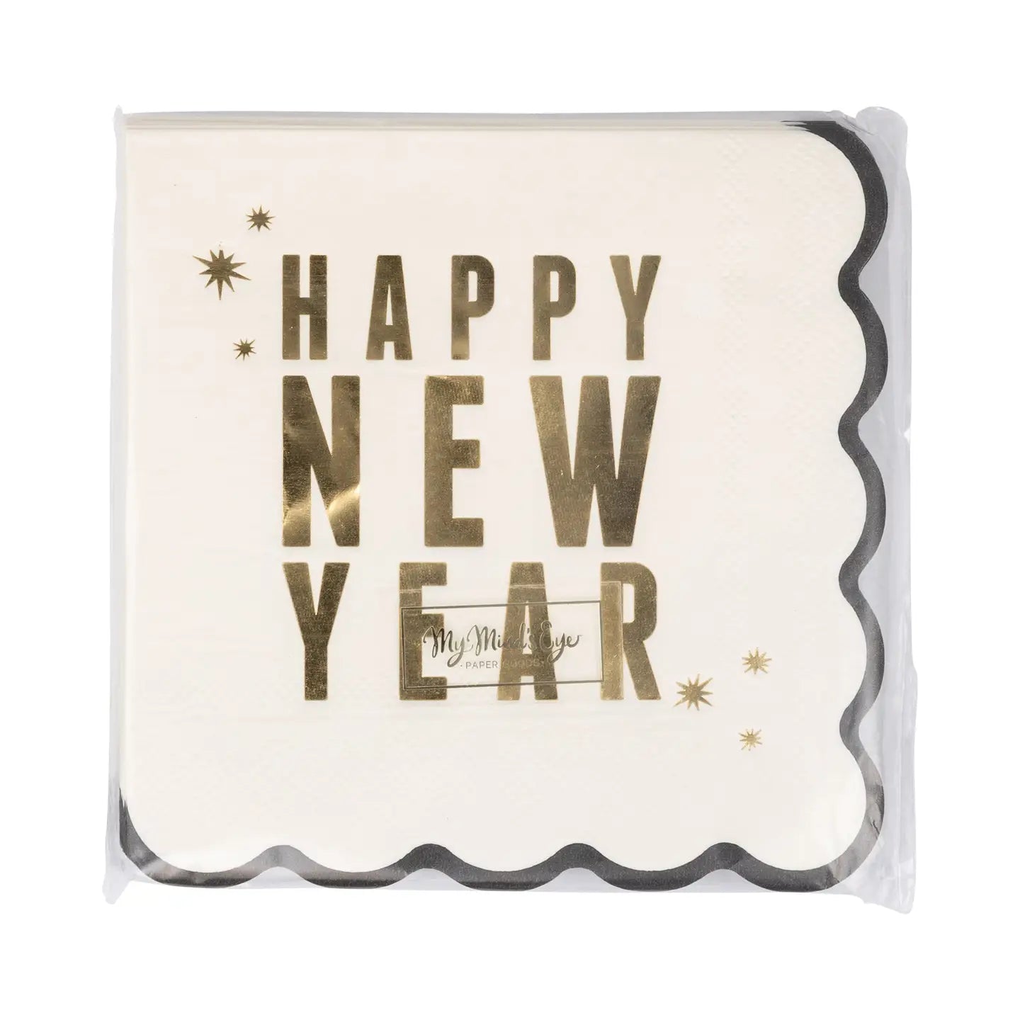 Happy New Year Beverage Napkins