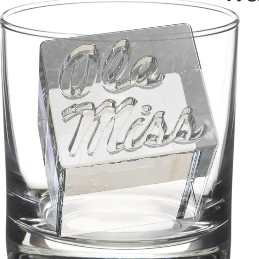 Ole Miss Script Ice Mold