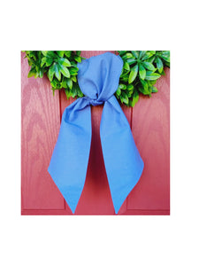 Linen Sashes - Periwinkle