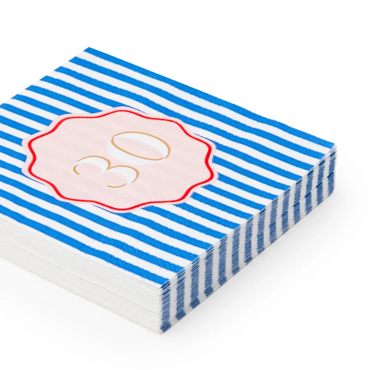 30th Birthday Beverage Napkins