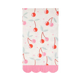 Cherries Fringe Scallop Guest Towels