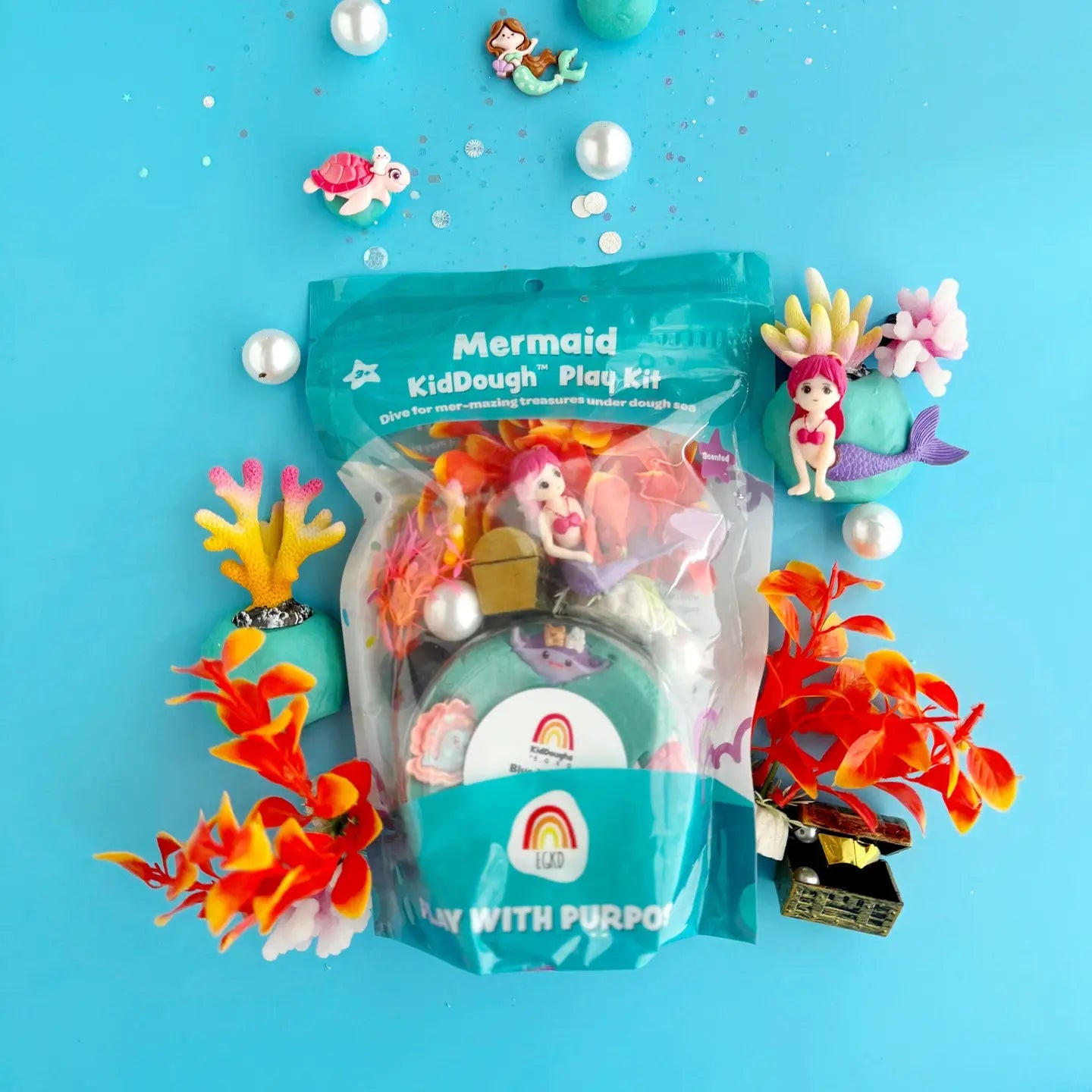 Mermaid Kiddough Play Kit