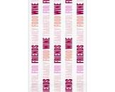 Thankful For Friends Family Food Wine Guest Towels