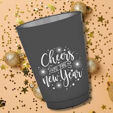 Cheers to the New Year Shatterproof Cups