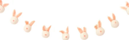 Bunny Head Garland