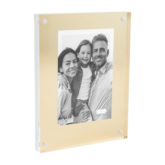 Brass Acrylic Frame - Large