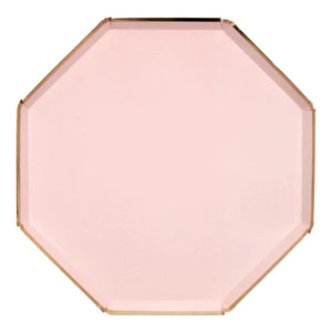 Dusky Pink Dinner Plates