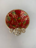 Rose Edged Flared Candy Dish