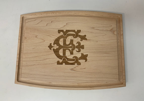 Arched Rectangle Charcuterie Board - Personalized