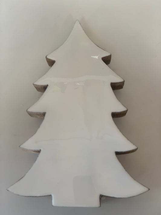 White Wooden Tree - Medium
