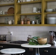 Marble & Black Cake Stand