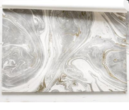 Gold and Silver Marble Placemats