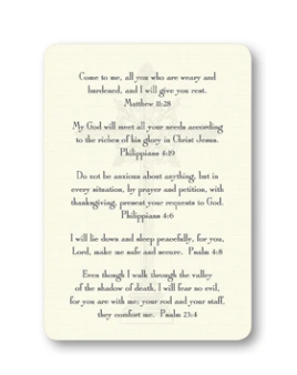 Verses For Comfort Card